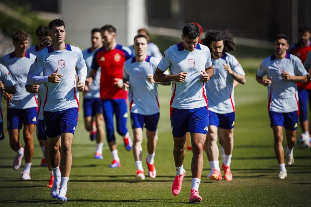 Double training session for Spain ahead of Andorra friendly