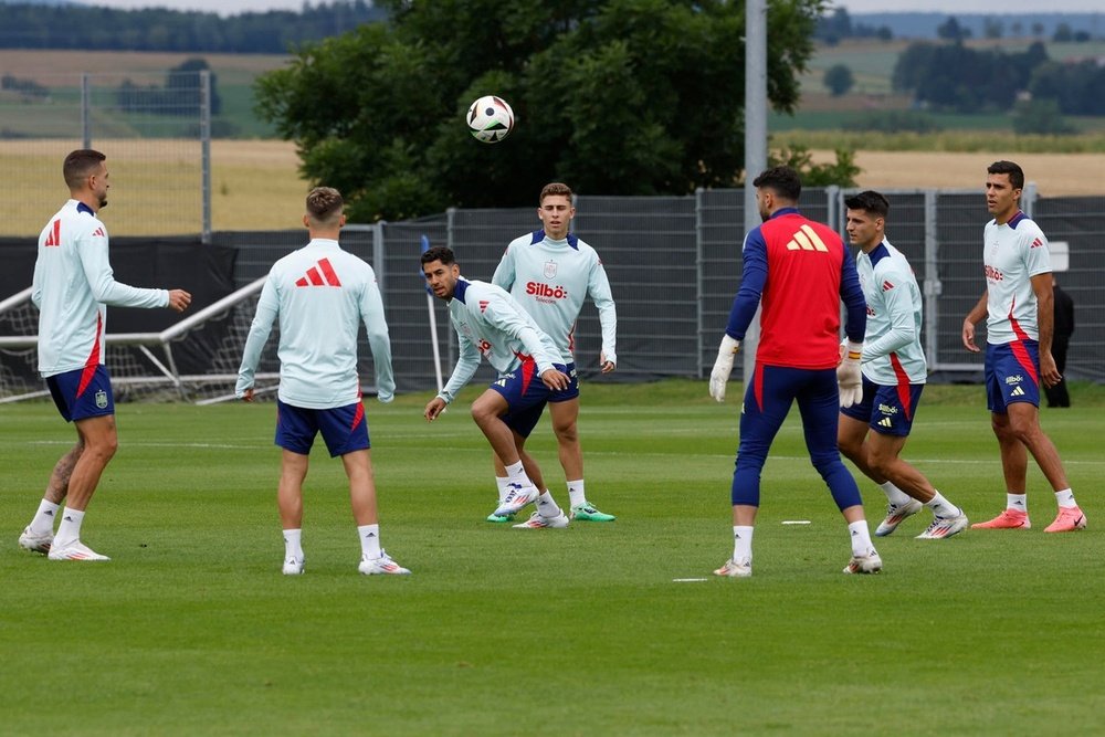 There are no injuries among Spain's 26 internationals. EFE