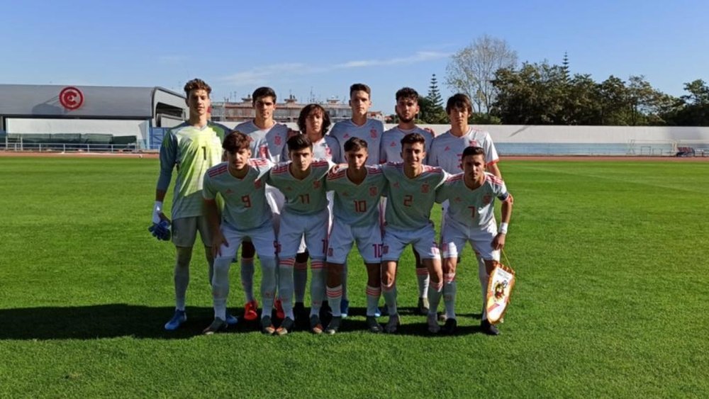 España Sub 18 no pasa del empate ante Turquía. Sefutbol