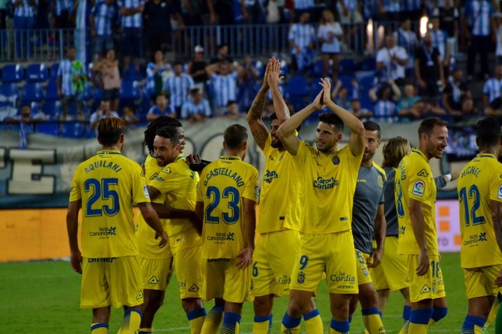 Las Palmas vence em Málaga e conquista os primeiros pontos na LaLiga