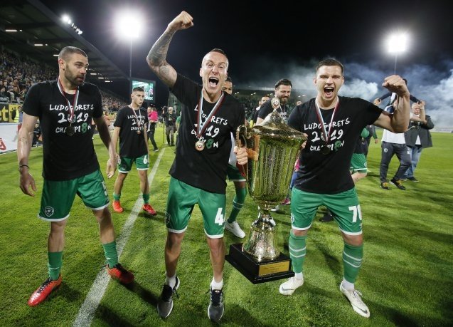 Ludogorets sagra-se campeão búlgaro pela 12.ª época consecutiva