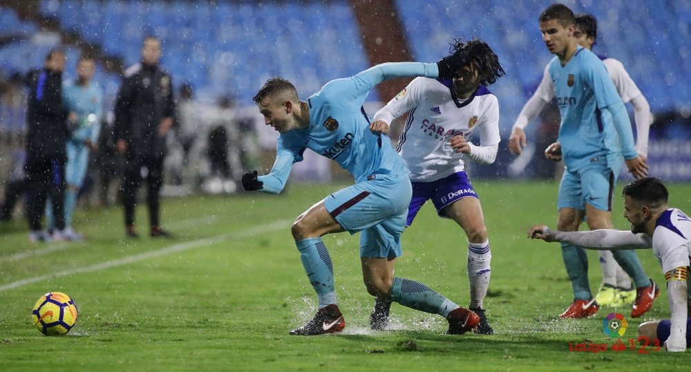 Zaragoza y Barça B empataron un partido que no satisfizo a nadie. LaLiga