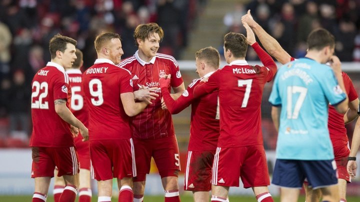 Aberdeen come from behind to win at Kilmarnock