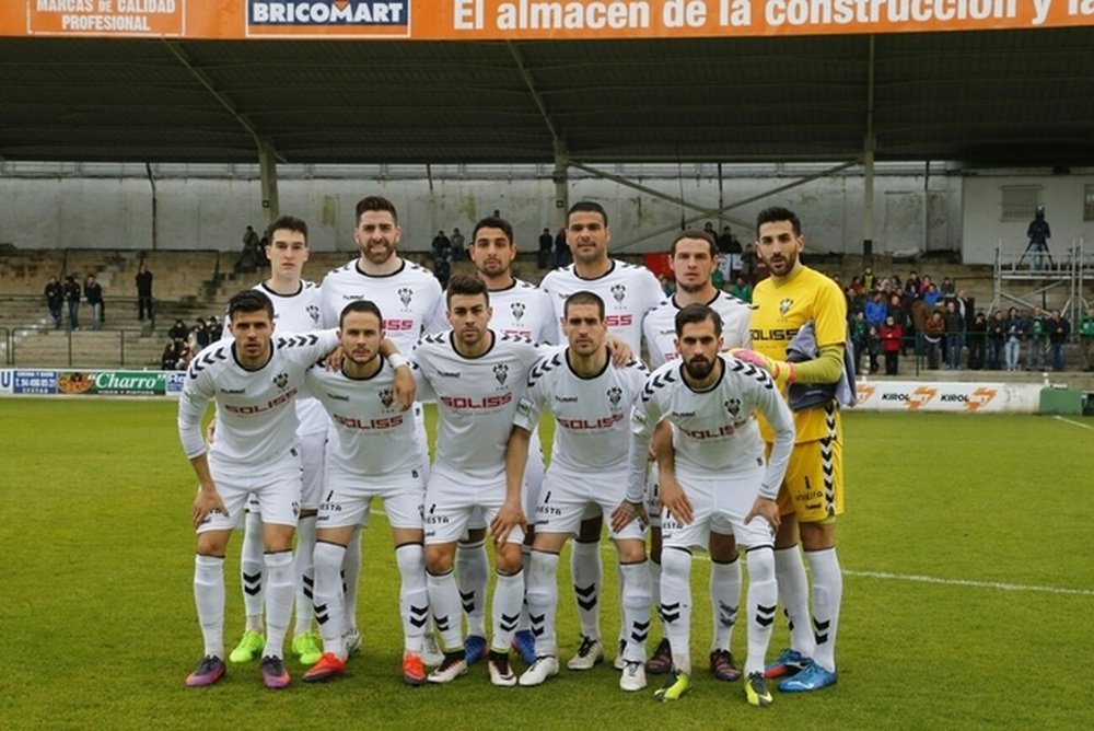 Al Albacete se le escapó la victoria en el último minuto. Josema Moreno/MásqueAlba