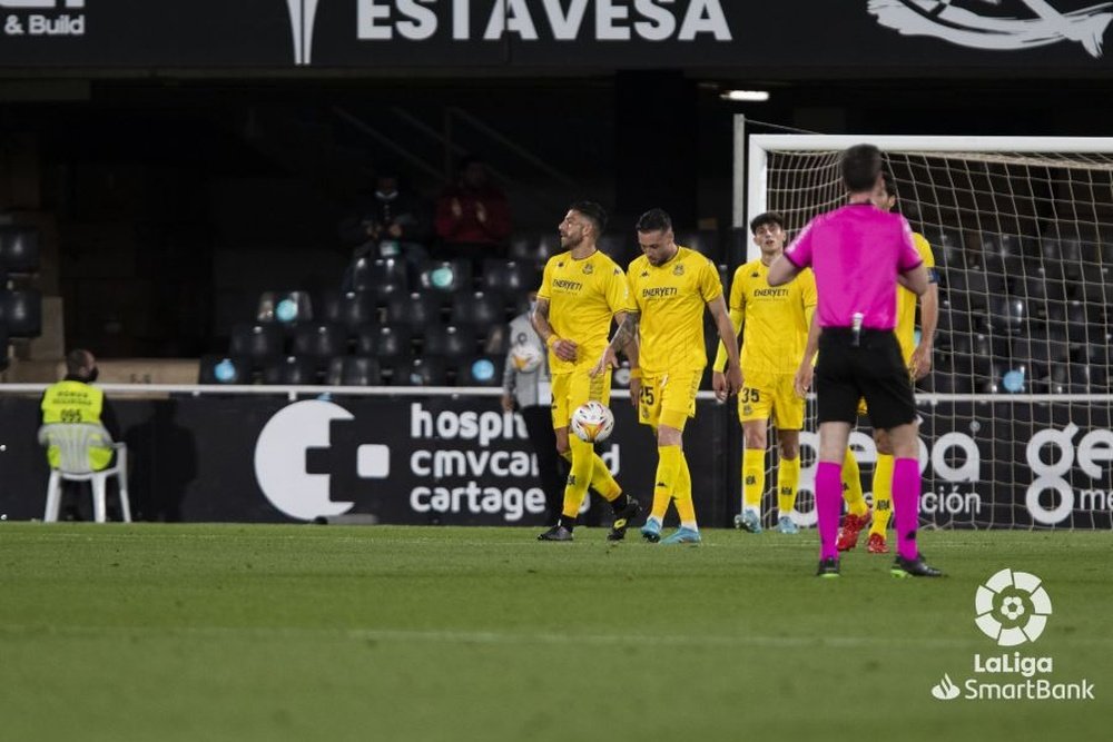 El Cartagena remontó el encuentro con goles de Pablo de Blasis y Alfredo Ortuño. LaLiga