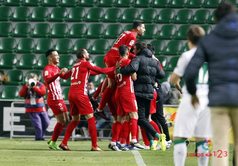 El Almería ha conseguido salir del descenso. LaLiga