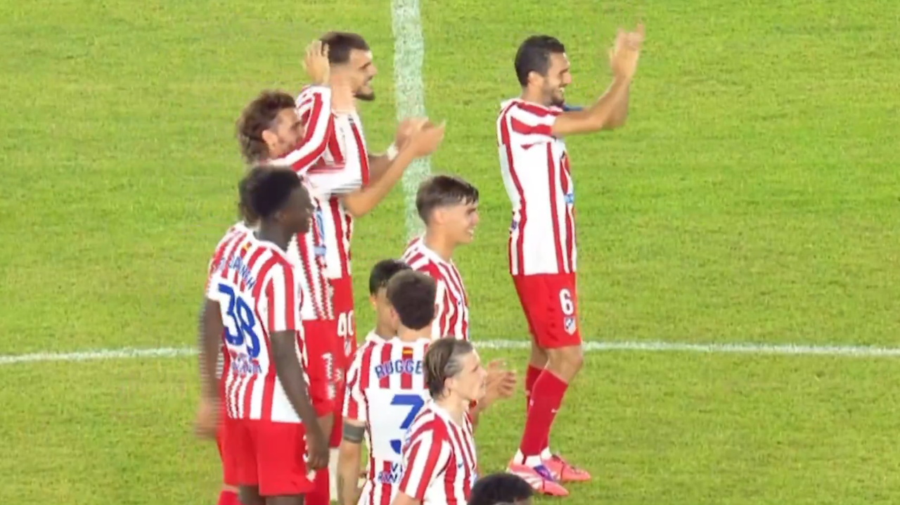 Giménez y Musso le dan una doble alegría al Atleti
