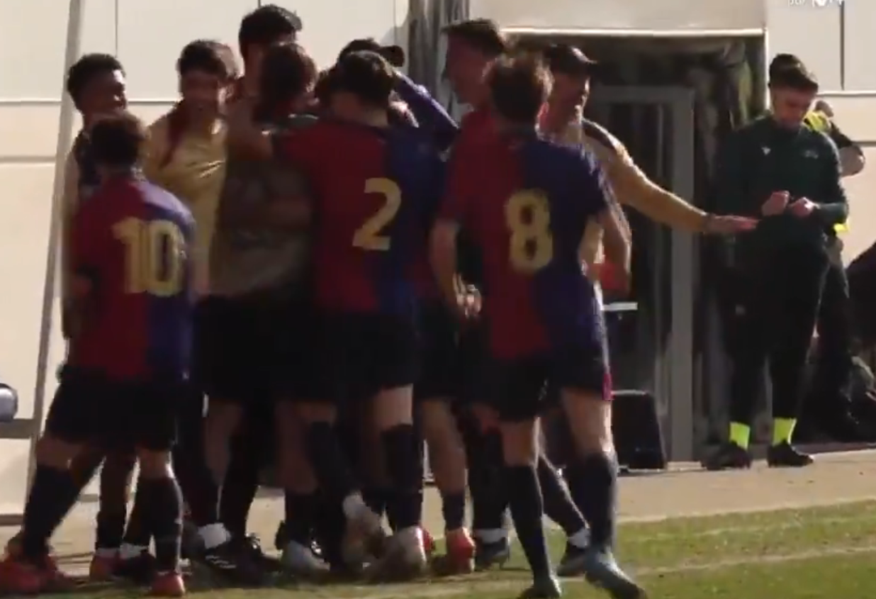 El Barça vuelve a situarse en el mapa de la Youth League