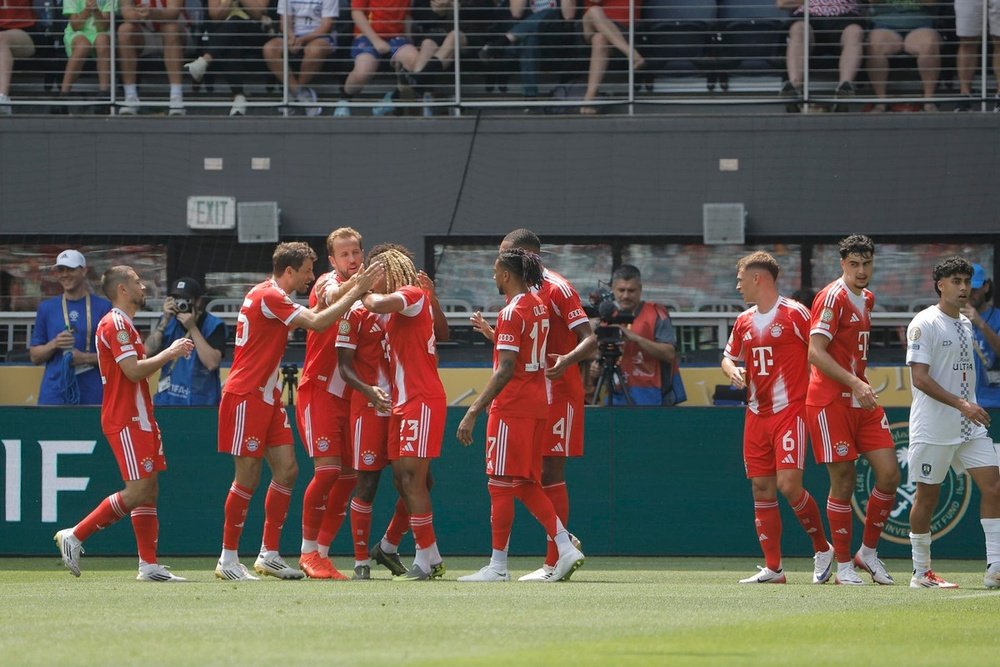 El Bayern hizo los primeros goles del Mundial. EFE