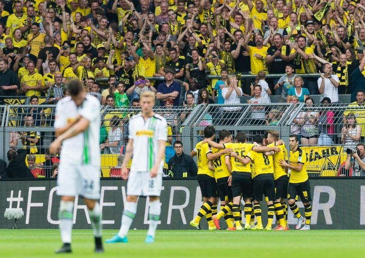 Dortmund 4-0 'Gladbach. Un Borussia arrolla al otro