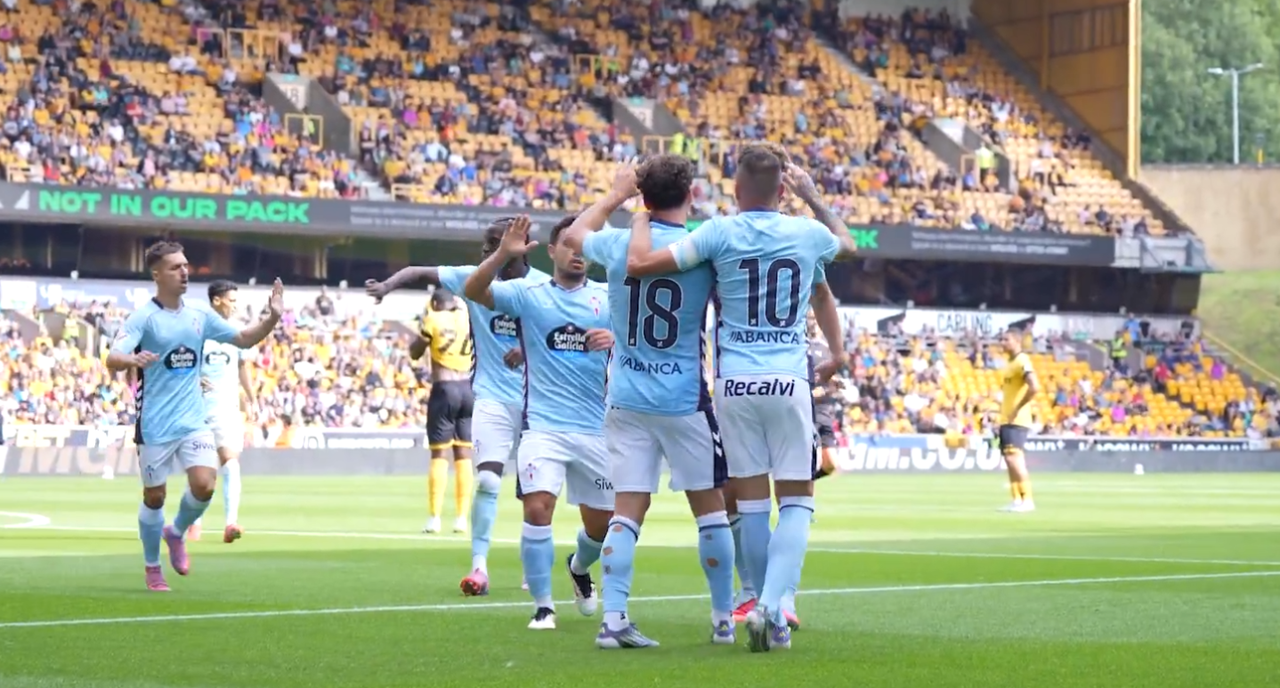 El Celta convence en el Molineux