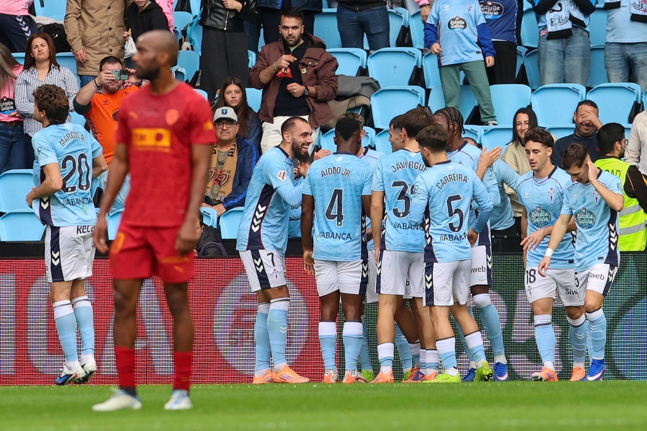 El Celta le trae a Corberán cuatro sacos de carbón