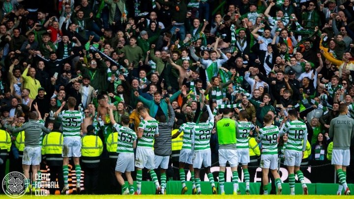 Otro triunfo del Celtic casi iguala el Old Firm