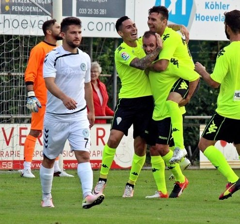 El Córdoba espera llevarse tres puntos del choque contra el UCAM. CórdobaCF