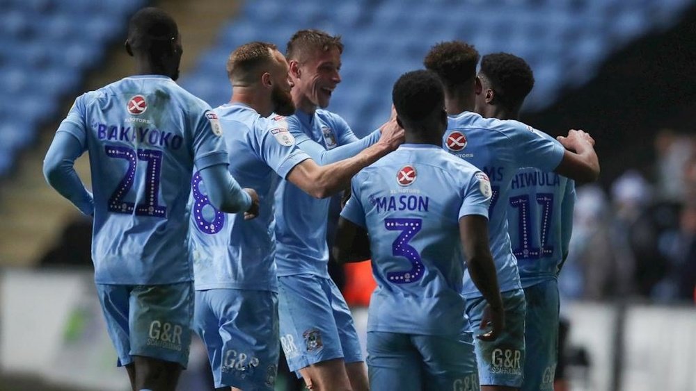 El Coventry City se encuentra en primera posición en la League One. Twitter/CoventryCity