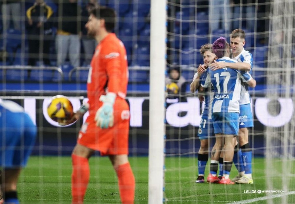 El Deportivo venció por 5-1 al Castellón. LaLiga