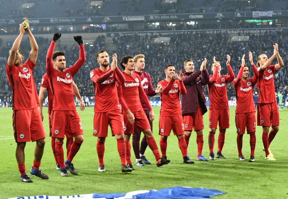 El Eintracht Frankfurt ha dado la sorpresa en la jornada alemana. Eintracht