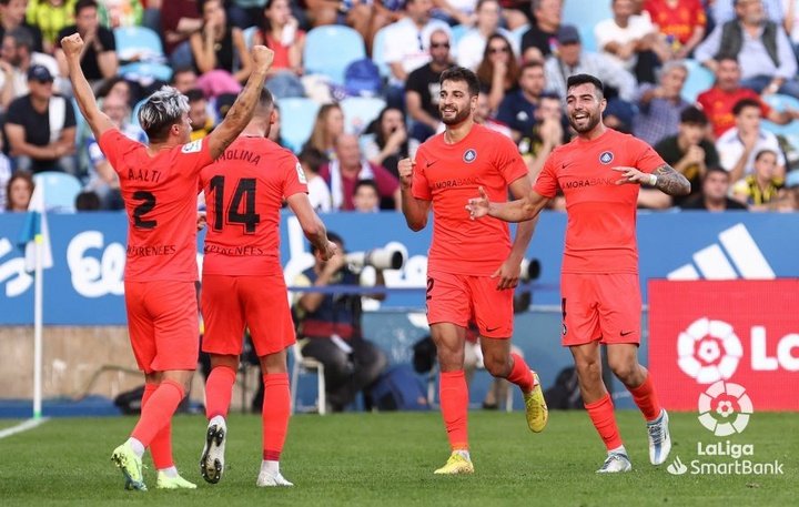 El FC Andorra se impuso por 0-2 al Real Zaragoza. LaLiga