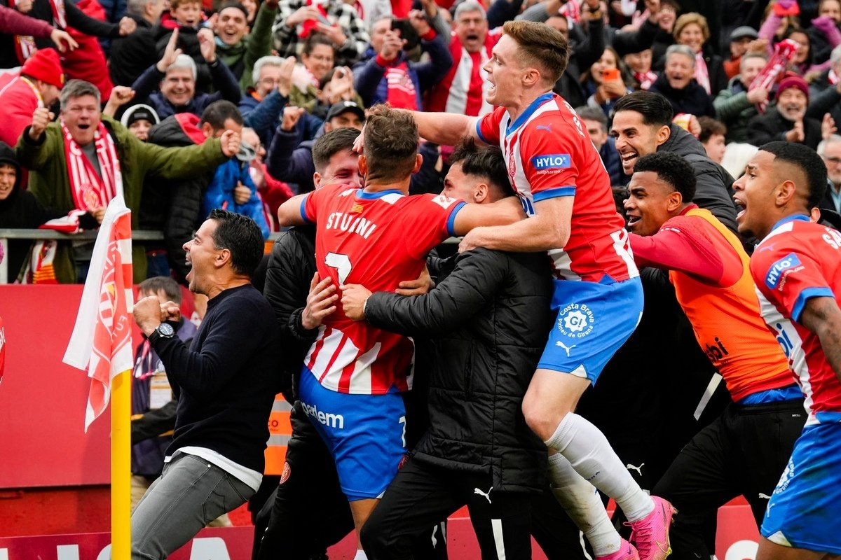 La mitad de los puntos del Girona, gracias a las remontadas