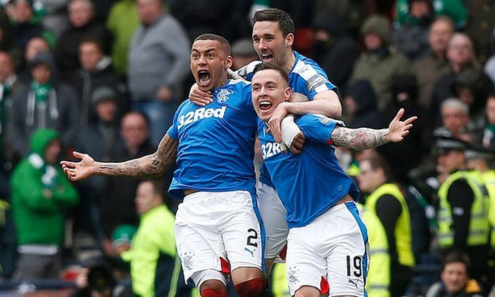 El conjunto escocés venció en casa 1-0 al Inverness. AFP