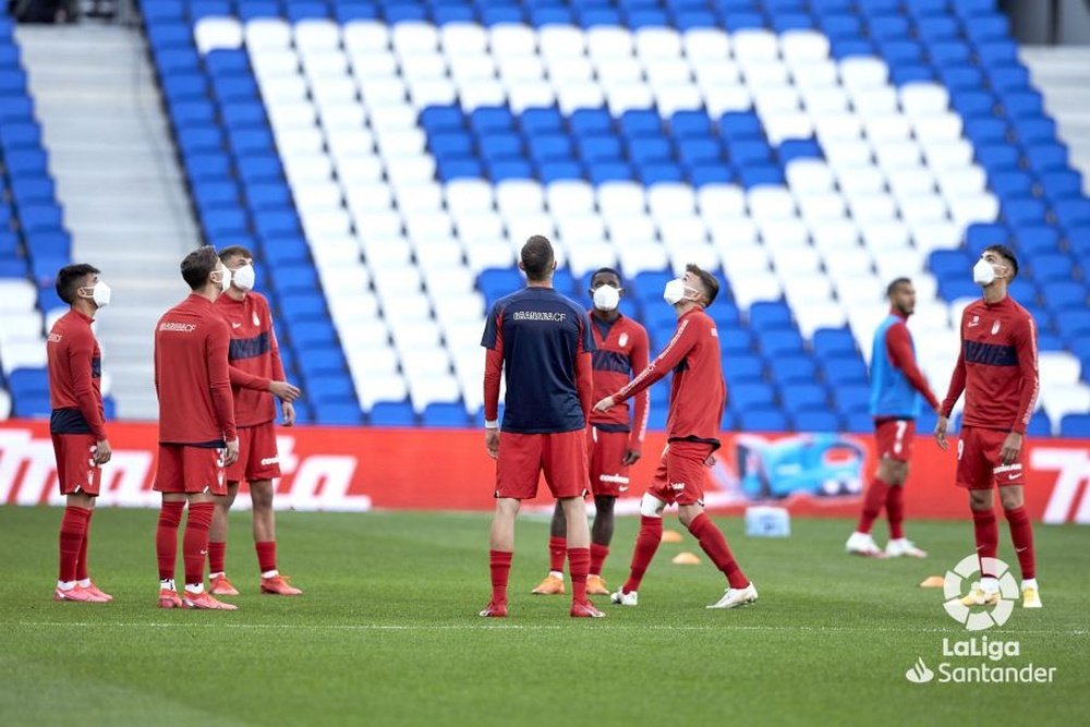 Granada were down to just four first team players. LaLiga