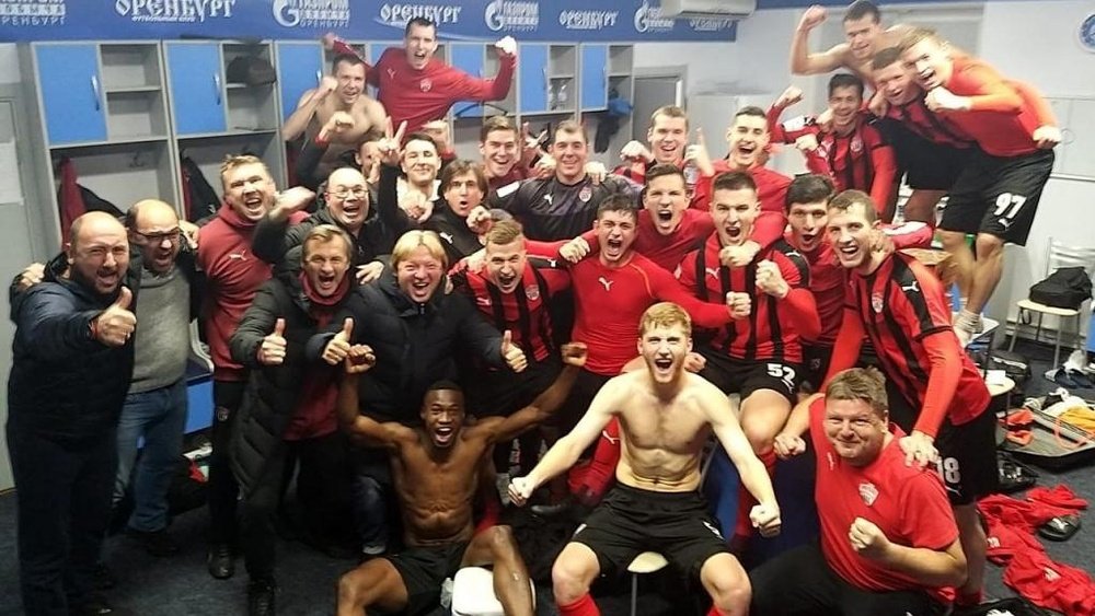 They won 2-1. Twitter/fc_khimki