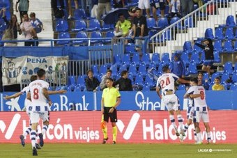 El Leganés continúa en un gran nivel tras firmar su 4ª victoria consecutiva a costa de una SD Huesca (2-0) que sigue asentada en la zona de de descenso tras cinco jornadas disputadas.
