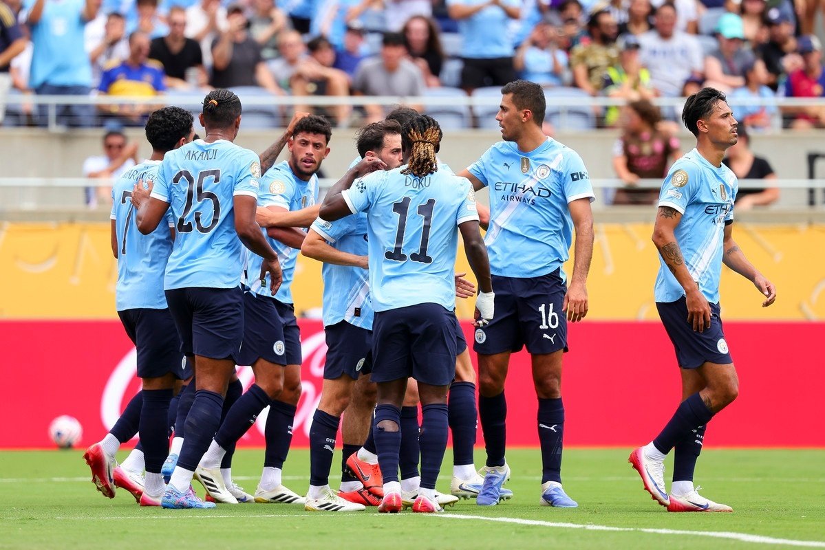 El City se dio un festín ante la Juventus. EFE/EPA/ERIK S. LESSER