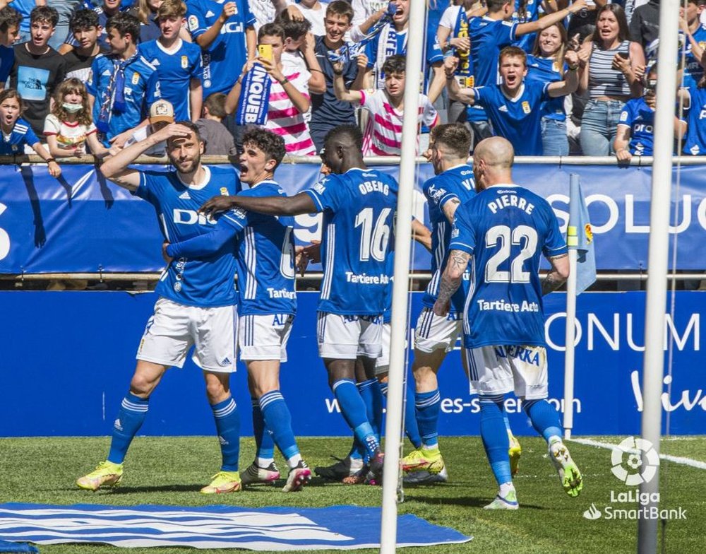 El Oviedo llega enrachado a La Rosaleda. LaLiga