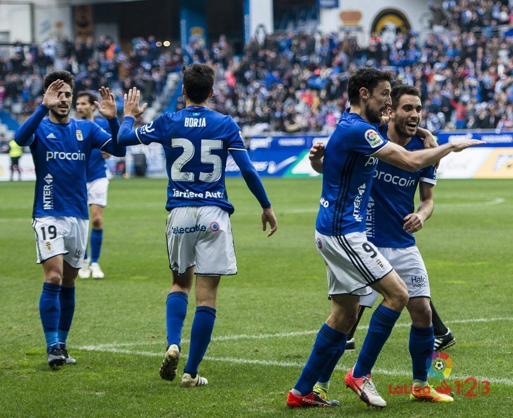 El Oviedo se deshizo del Girona con dos goles de Toché. LaLiga
