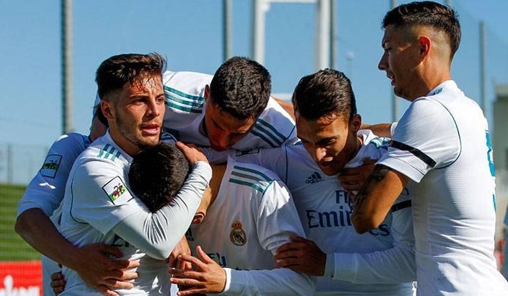 El Real Madrid Castilla se llevó una nueva victoria a casa. RealMadrid