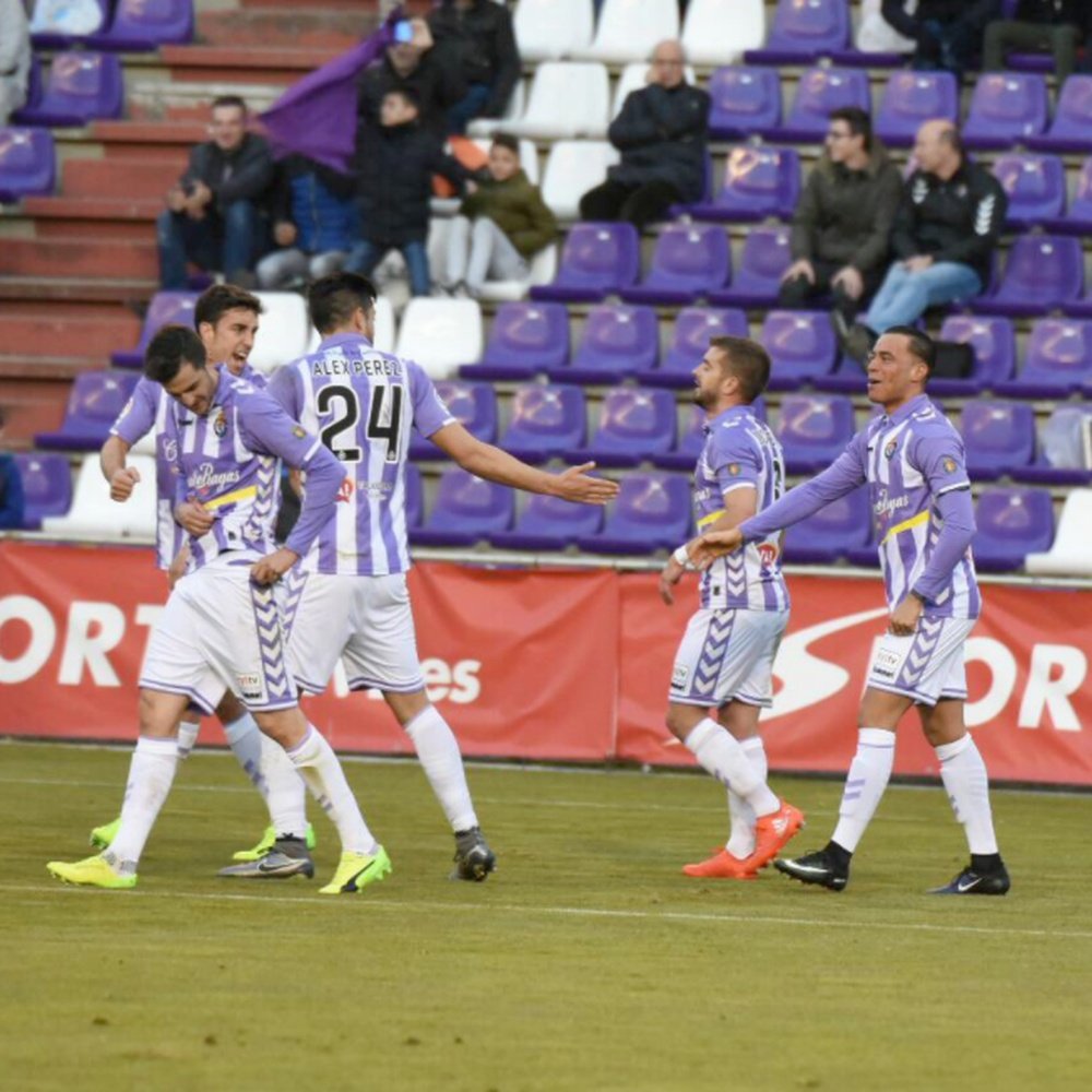 El Pucela necesita sumar para volver a los puestos de ascenso. RealValladolid