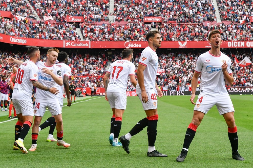 Oportunidad perdida para Sevilla y Leganés. EFE/RaulCaro