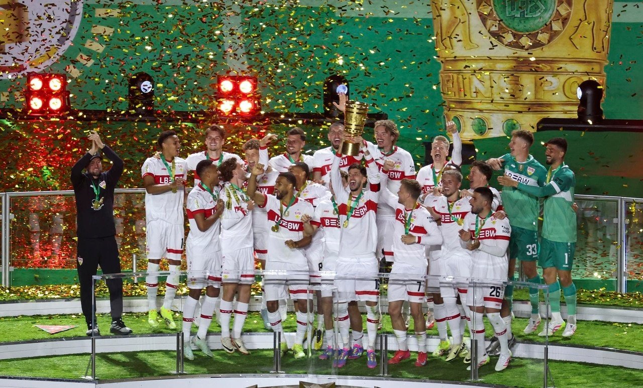 El Stuttgart llegó a ir ganando por 0-4. EFE