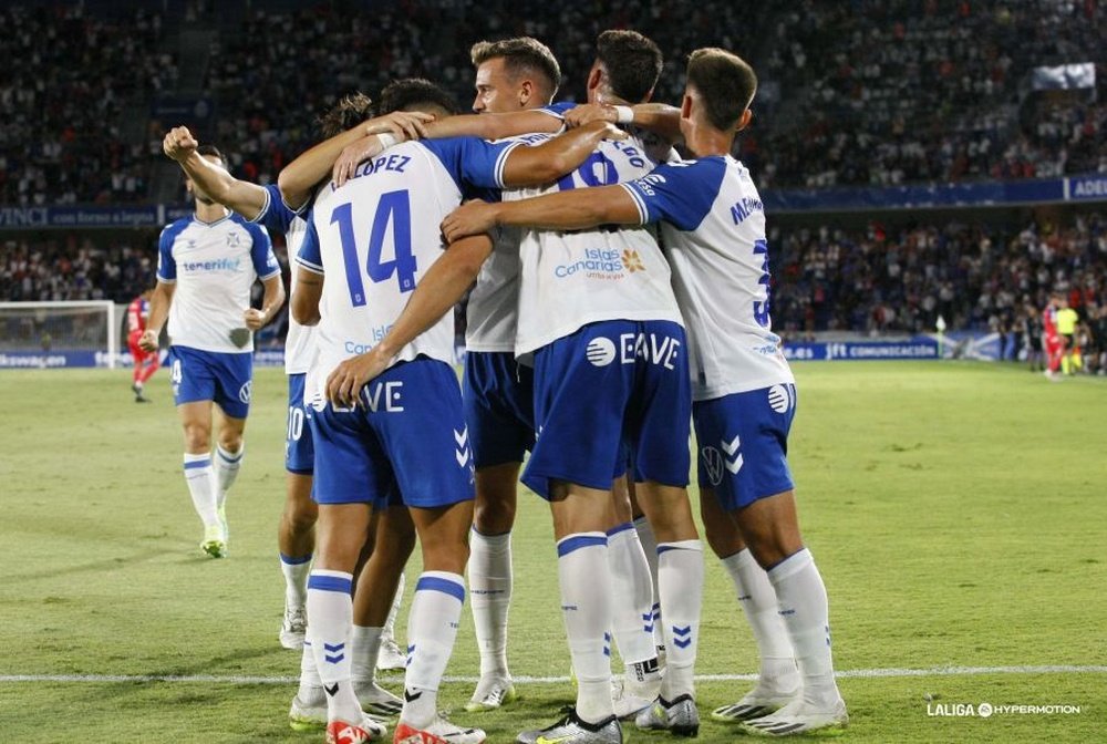 El Tenerife no vence en Liga desde el 11 de diciembre de 2023. LaLiga