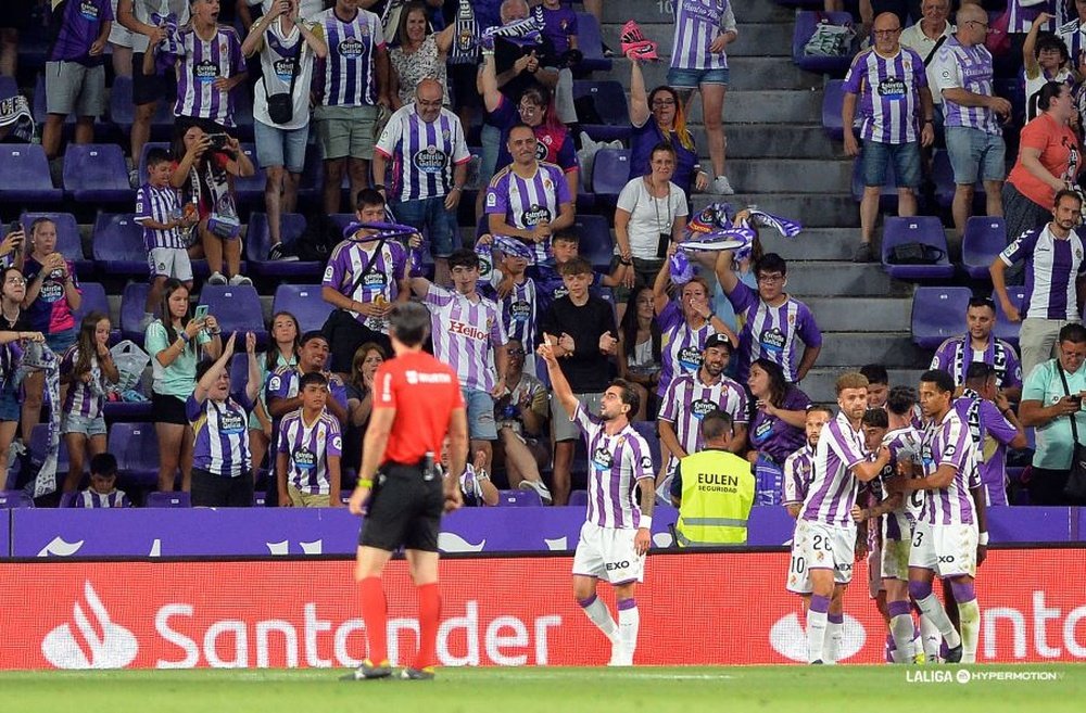 El Valladolid empieza con el pie derecho. LaLiga