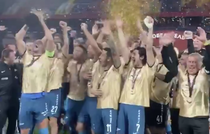 El fútbol volvió en Rusia como se fue, con el Zenit campeón