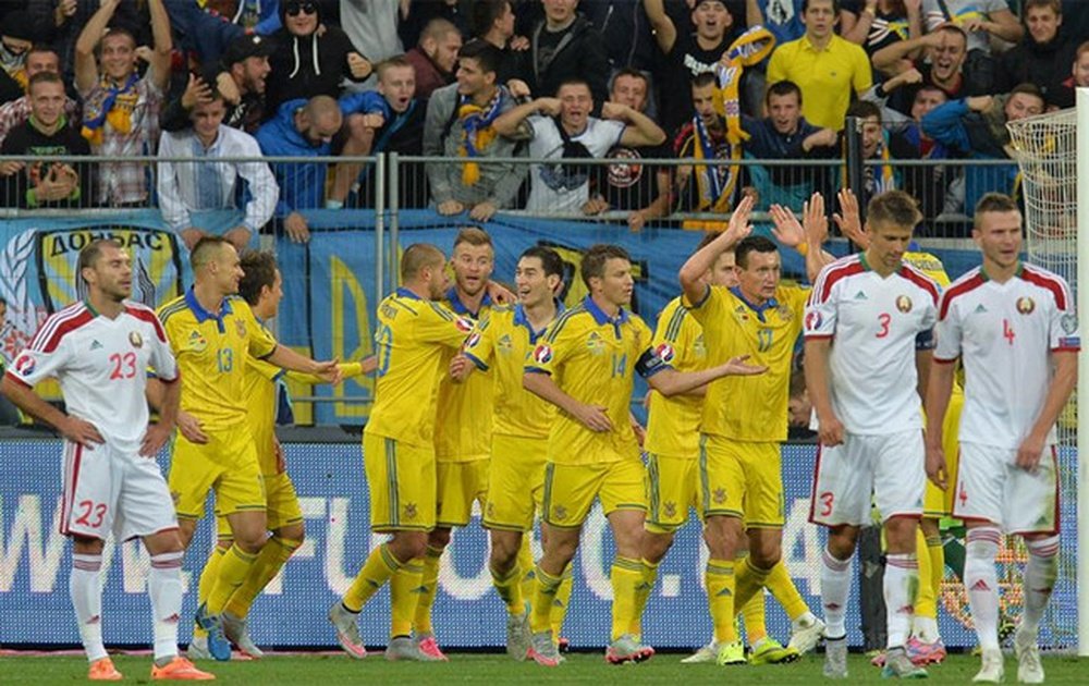 Los ucranianos quieren dar la sorpresa en su segunda Eurocopa. EFE