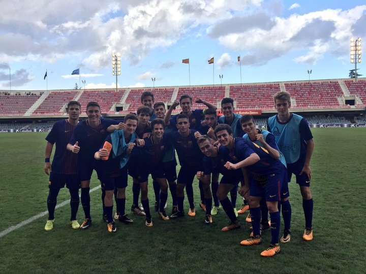 Atlético y Barça frustran a los italianos y empiezan la Youth League con victoria