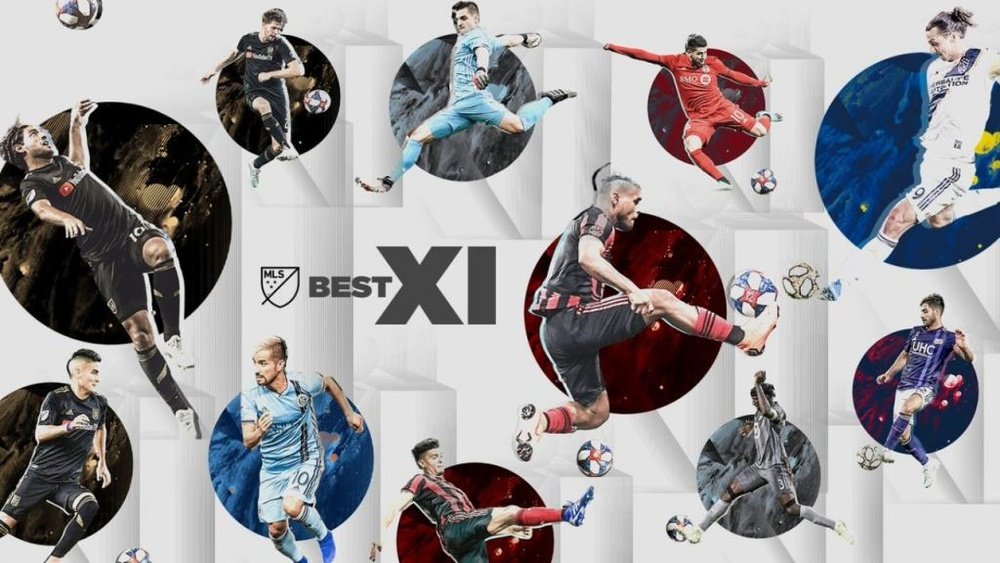 Le XI type de la saison régulière de MLS. MLS