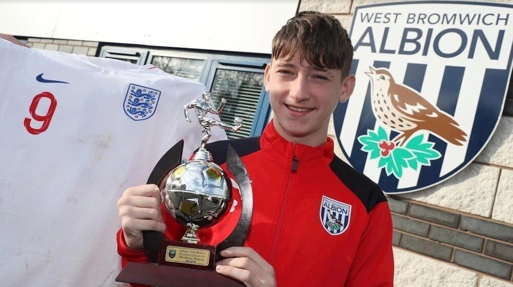 Louie Barry is a target for Barcelona. WestBromwichAlbion