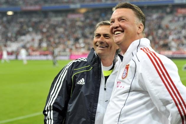 El Real Madrid se unió al torrente de apoyo a Van Gaal. EFE