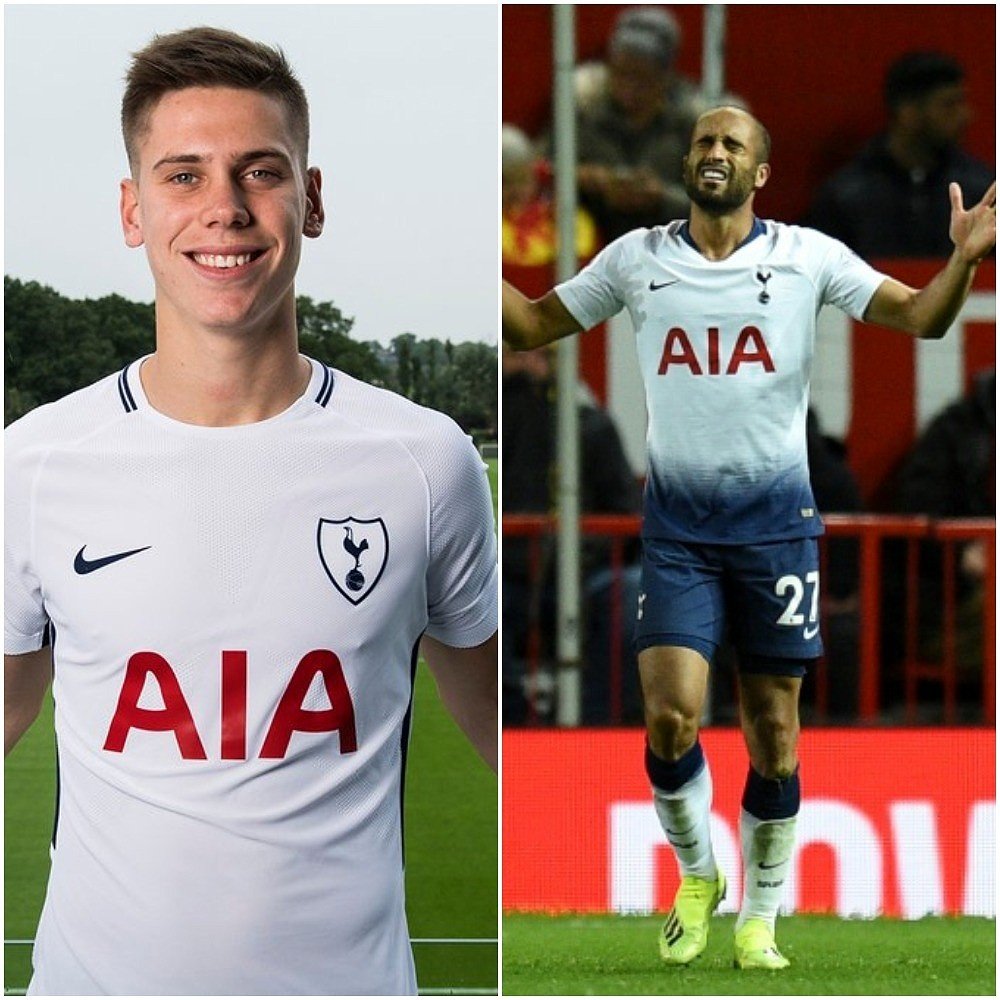 Foyth and Moura could come face to face in Saudi Arabia. Twitter,AFP
