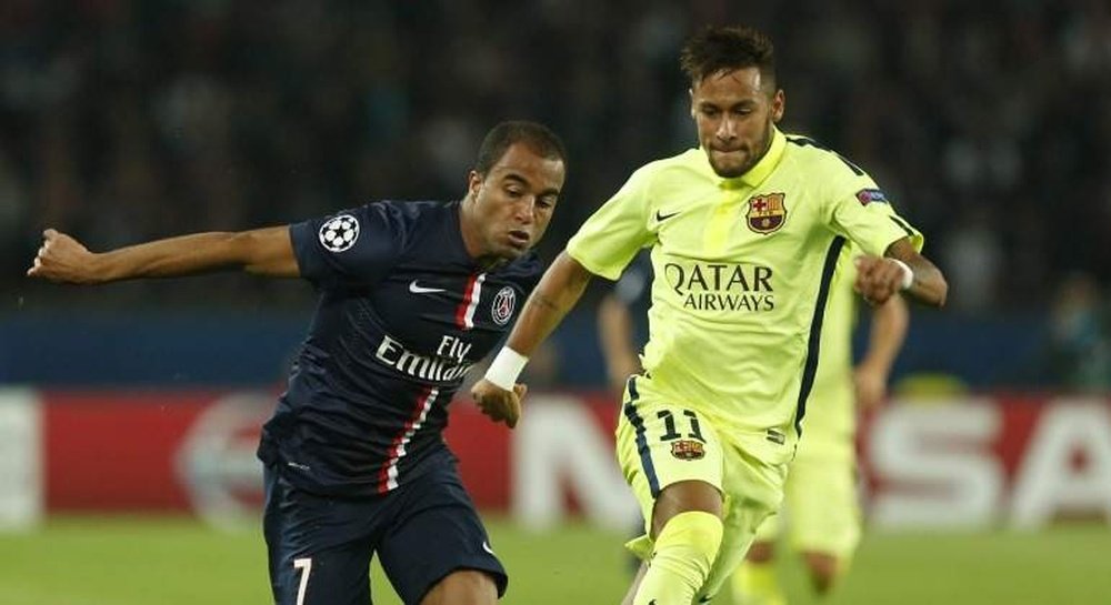 Moura y Neymar podrían compartir equipo. EFE