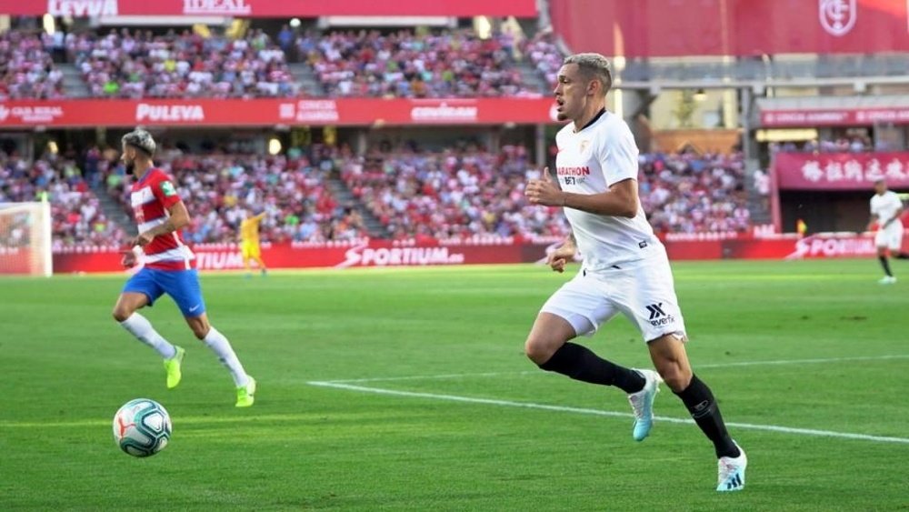 Ocampos es uno de los últimos fichajes del Sevilla. SevillaFC