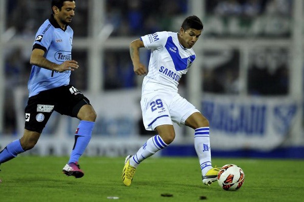 Lucas Romero, jugador de Vélez Sarsfield, podría fichar por el Cruzeiro. Twitter