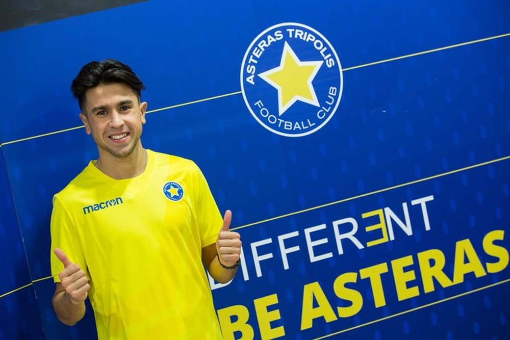 El Asteras ha firmado a Lucas Salas. AsterasFC