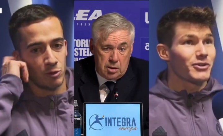Ancelotti, Lucas y Fran García hablaron como líderes: 