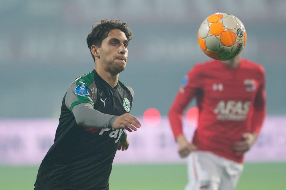 Ludovit Reis, cible du Baça. FCGroningen