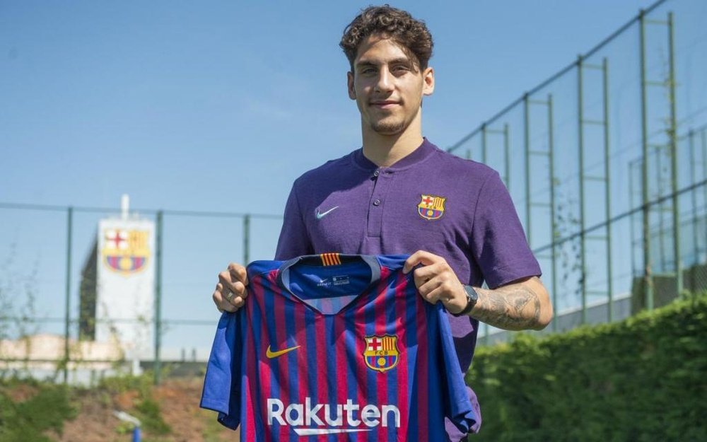 El Barça anuncia el fichaje de Ludovit Reis. FCBarcelona